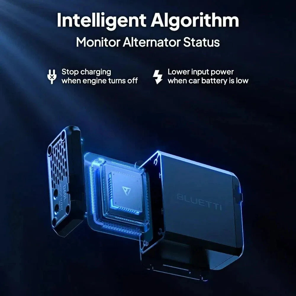 BLUETTI 560W DC-DC Fast Alternator Charger – 6X Faster for Power Stations