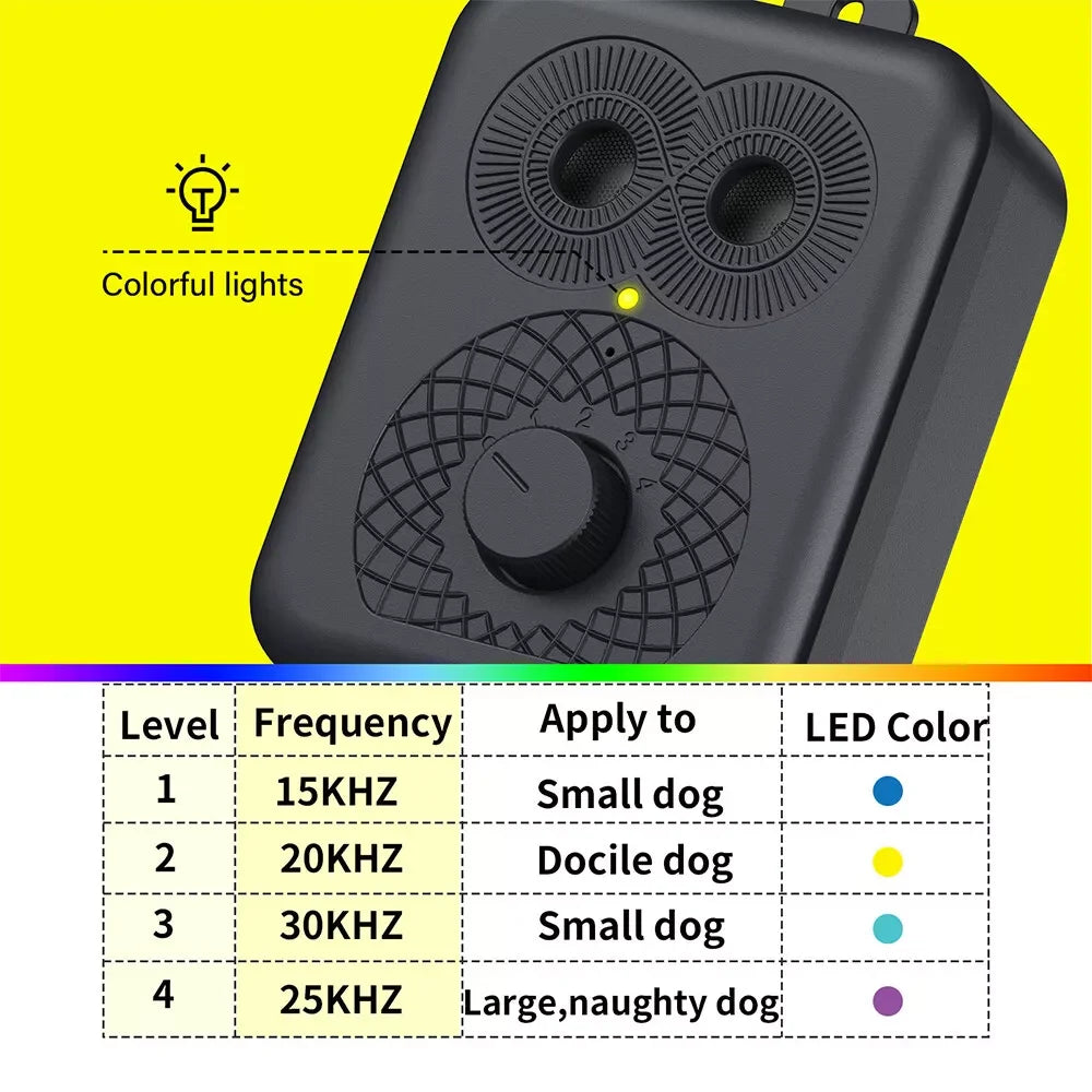 Ultrasonic Pet Anti-Barking Device – Dog Bark Control Trainer