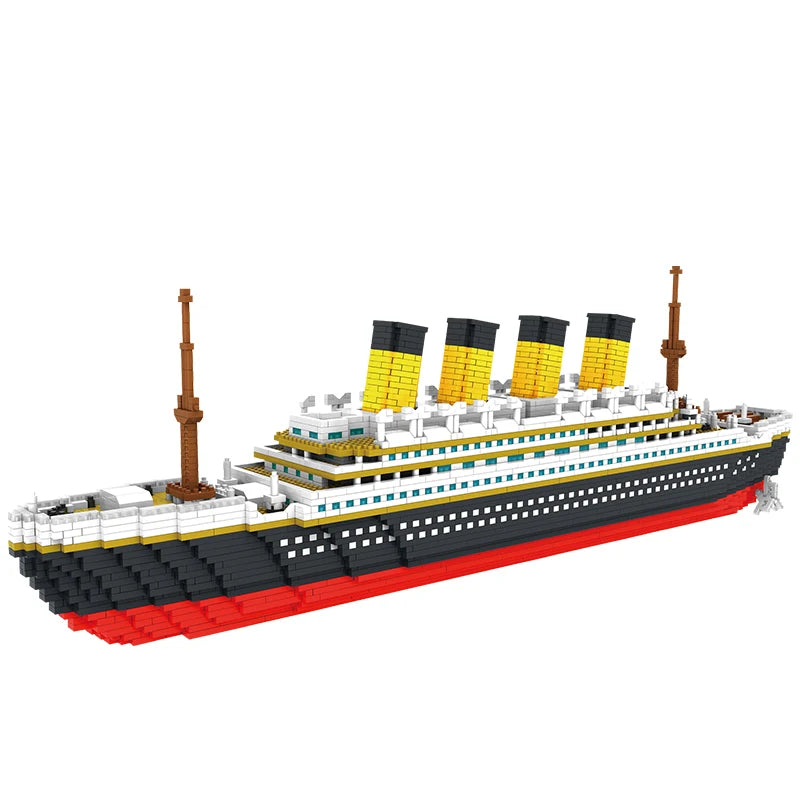 Super-Sized Titanic Model Building Blocks – Gift & Display Assembly Set