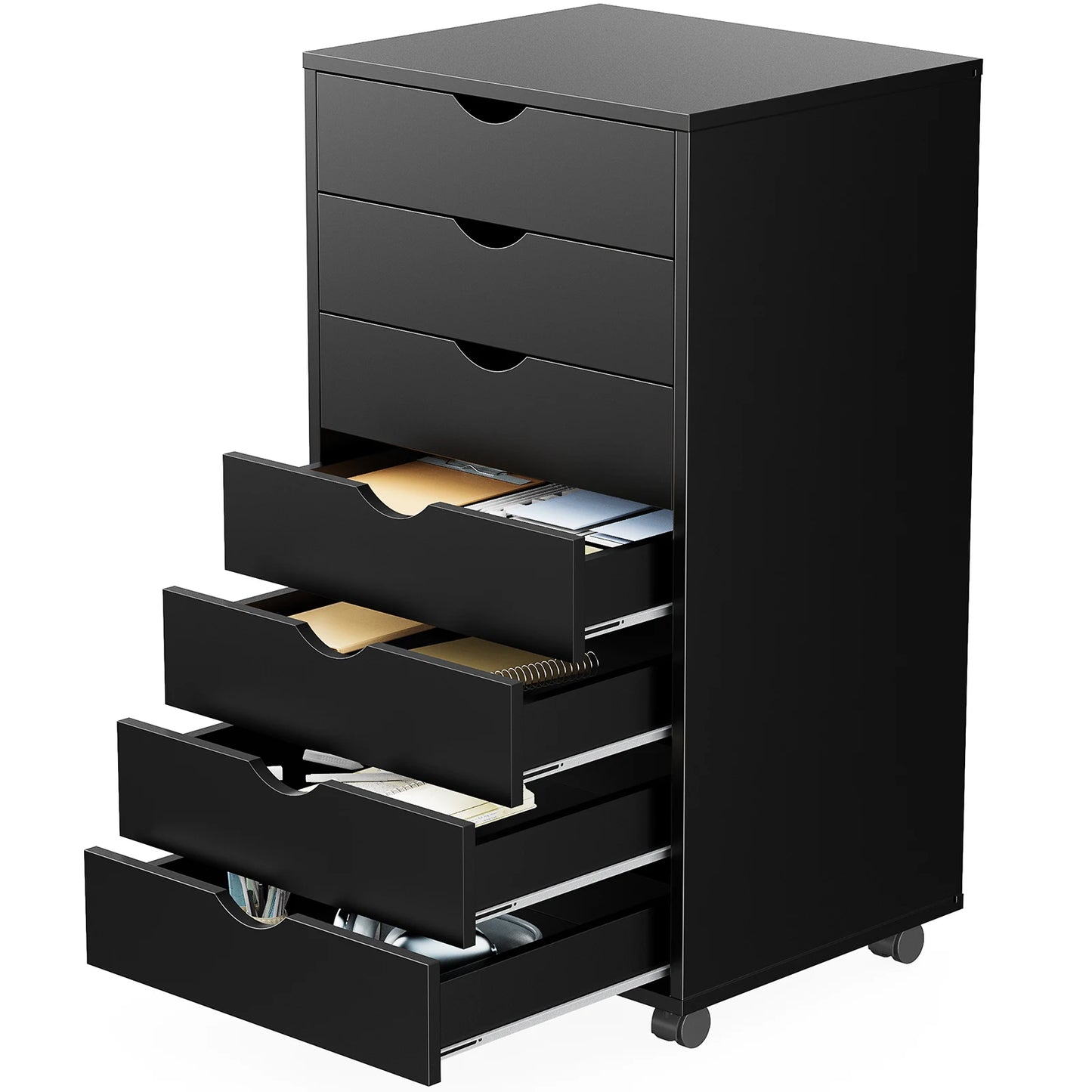JHK 7-Drawer Rolling Storage Cabinet with Wheels