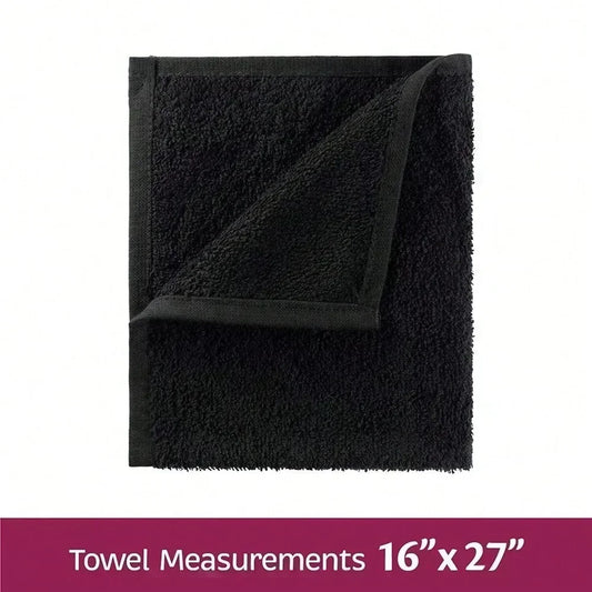100% Cotton, 16x27 Inches, Soft & Durable Spa Towels