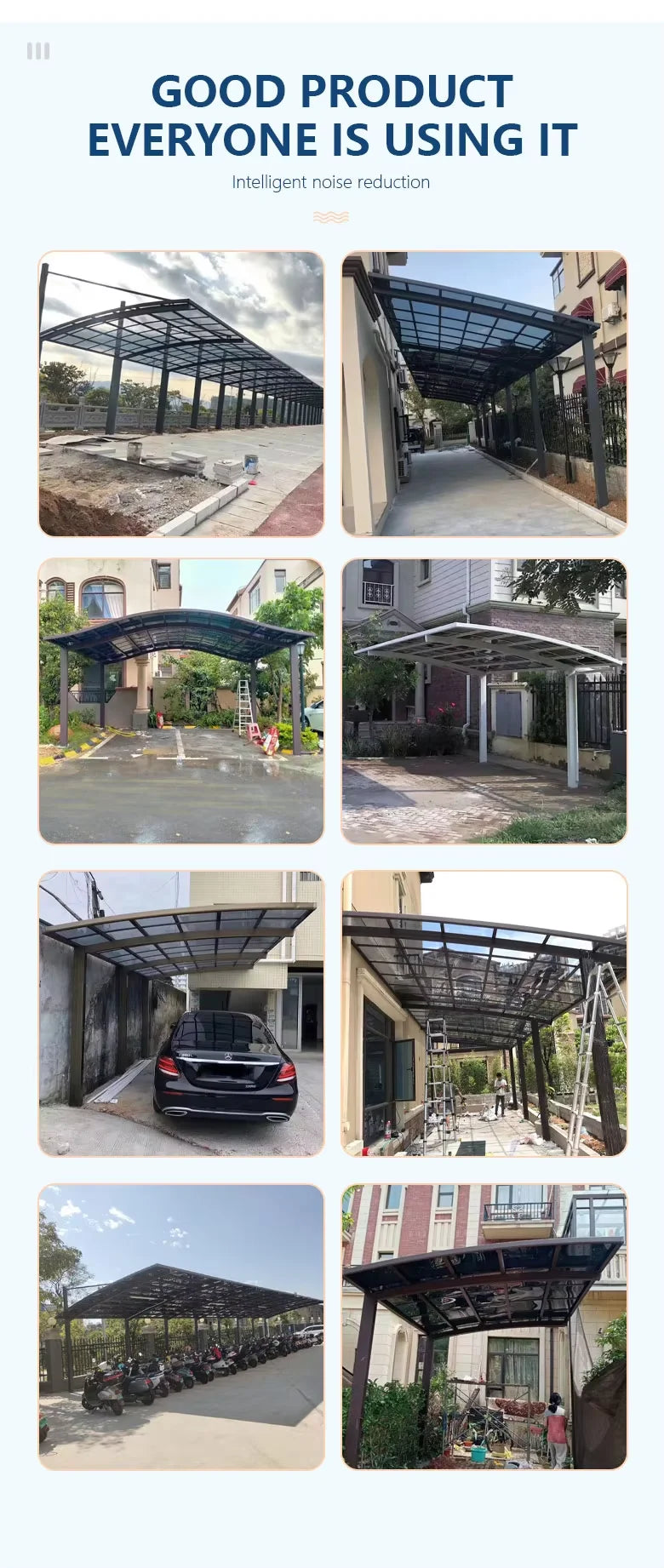 Multi-Functional Carport – Modern Garage & Parking Shed
