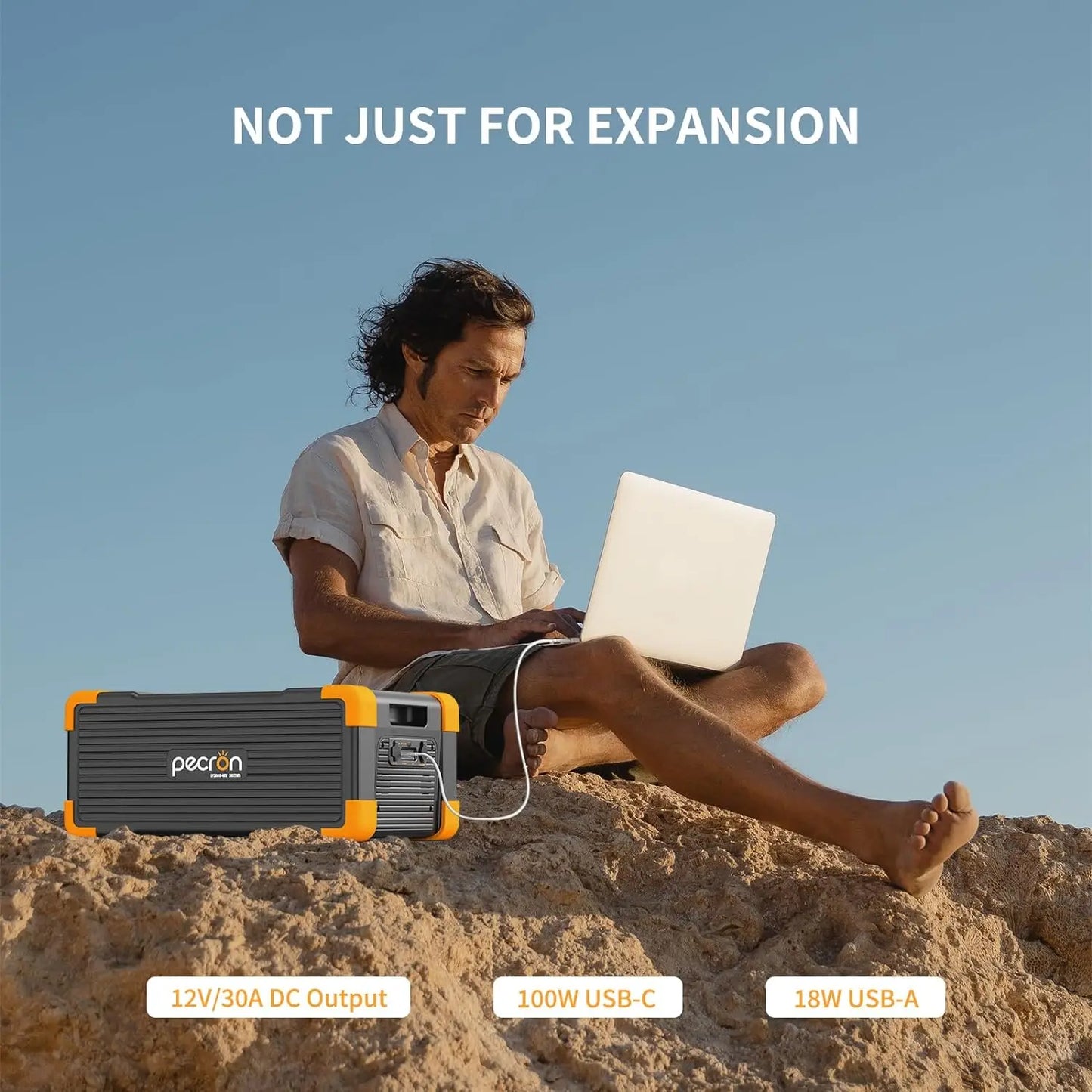 PECRON EP3000-48V 3072Wh Expansion Battery for E3600LFP