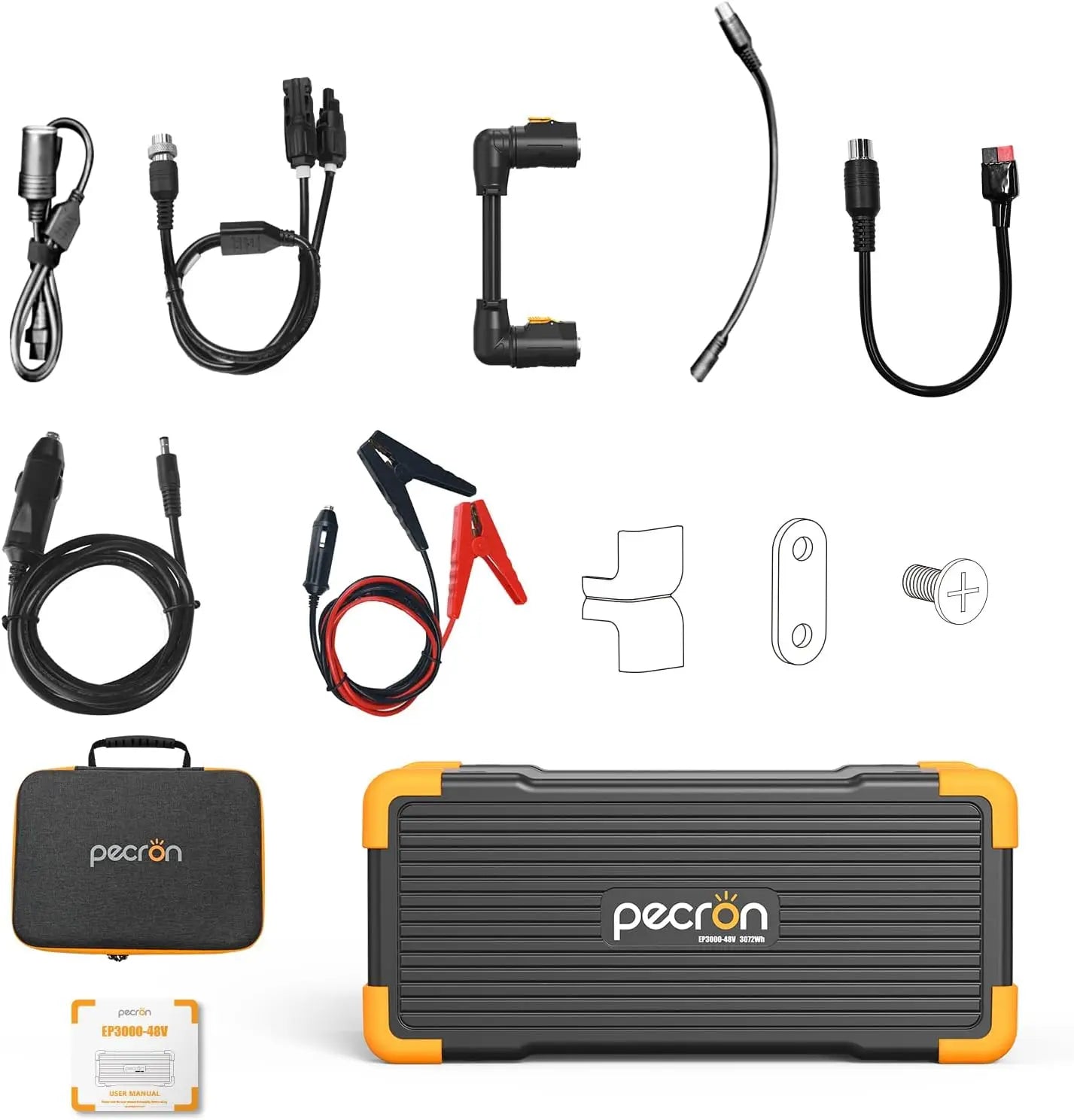 PECRON EP3000-48V 3072Wh Expansion Battery for E3600LFP