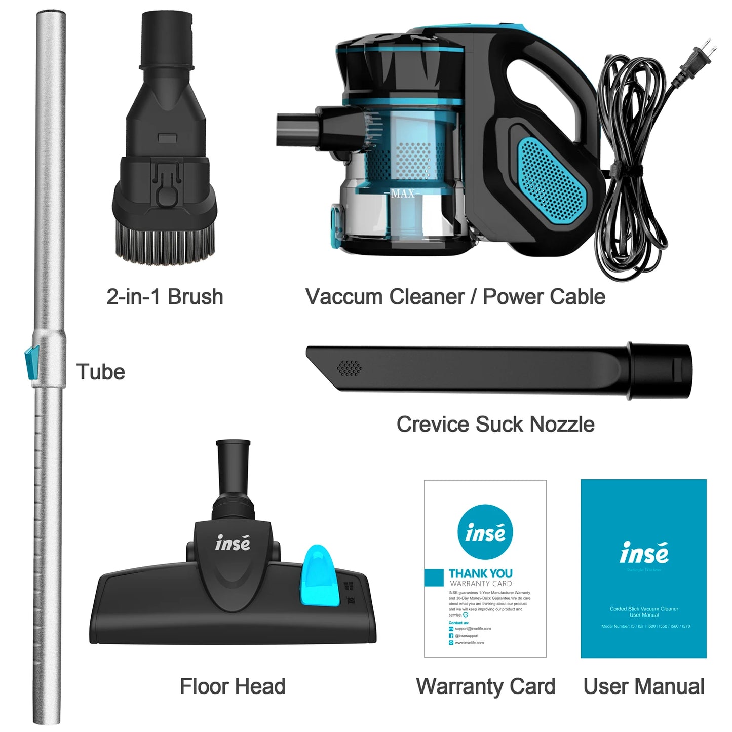 Powerful Suction Corded Handheld Vacuum Cleaner – Multipurpose Household Appliance