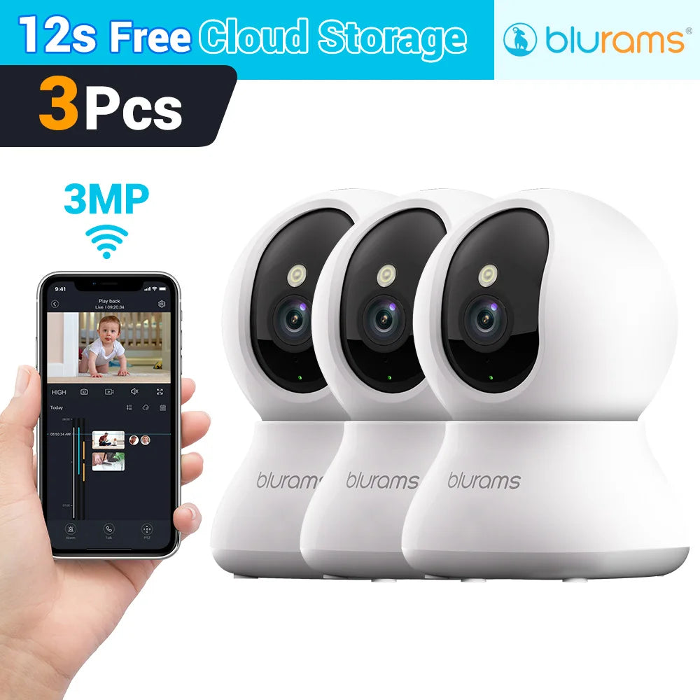 Home Security Baby Monitor – Motion Detection & Two-Way Audio