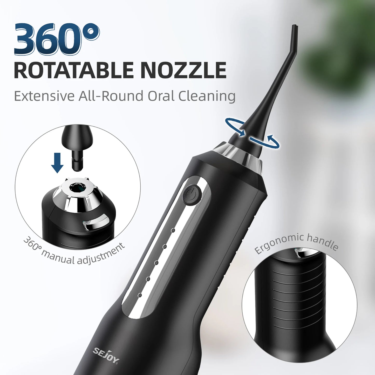💧 Water Flosser – Portable Teeth Irrigator & Whitening Tool