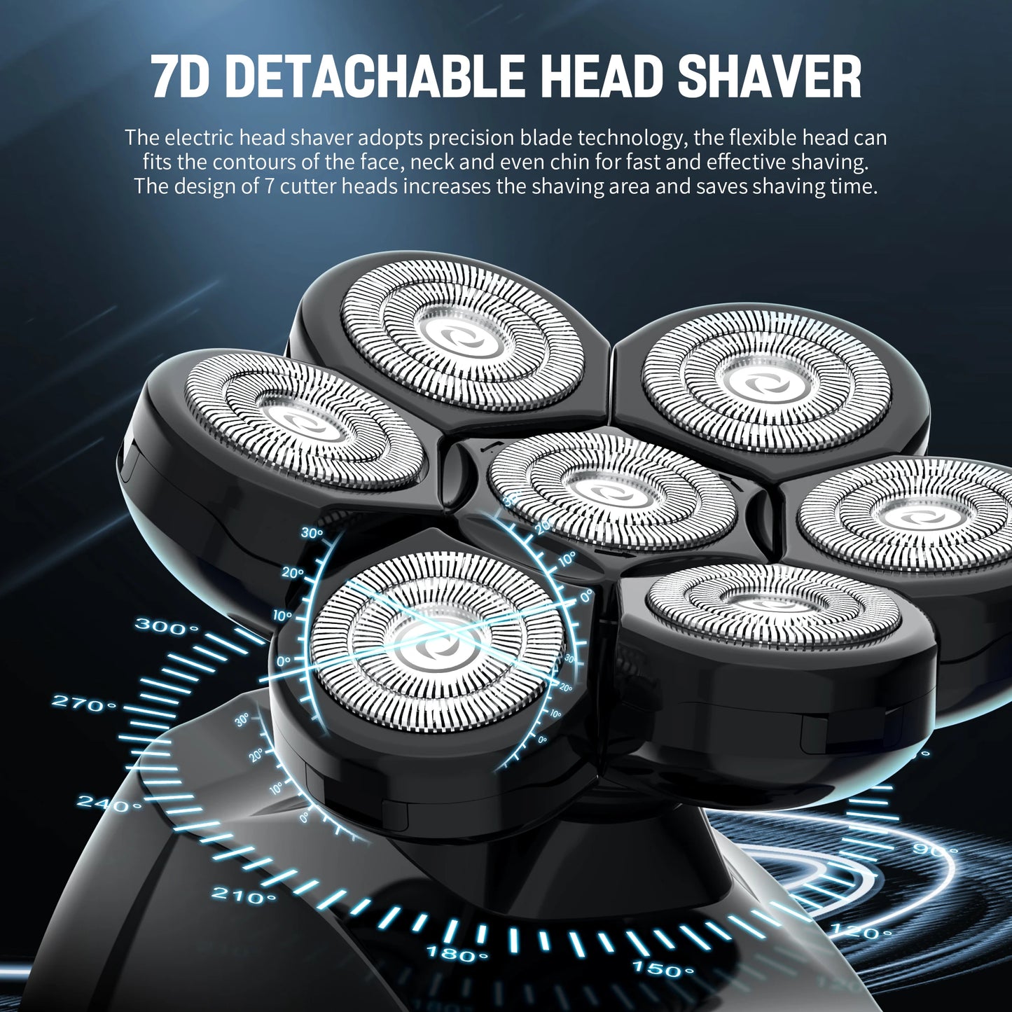 Multifunctional Electric Shaver for Men – Complete Grooming Kit, Perfect Gift for Husband