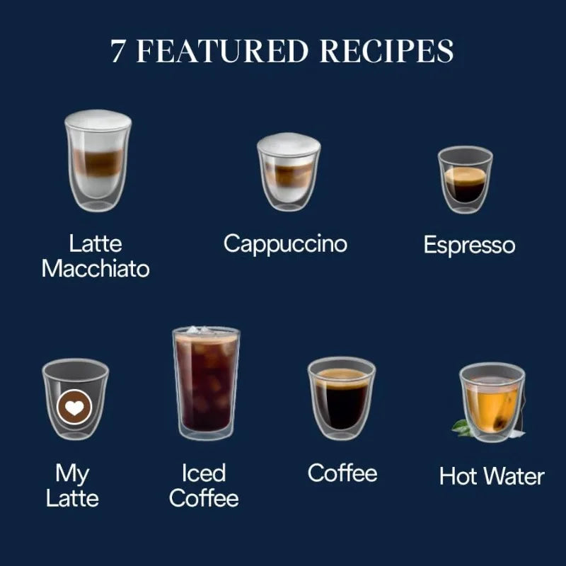 Explore Smart Espresso Machine – Bean Adapt Tech, Cold Brew & Milk Frother