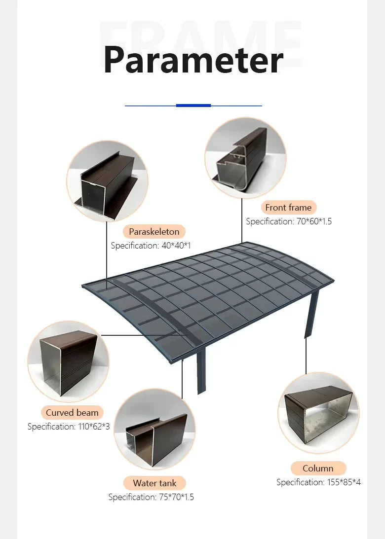 Multi-Functional Carport – Modern Garage & Parking Shed