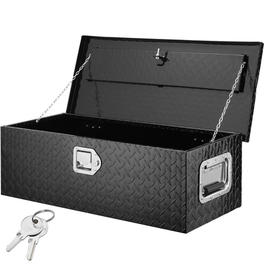 VEVOR Heavy Duty Aluminum Truck Bed Toolbox – Diamond Plate Toolbox
