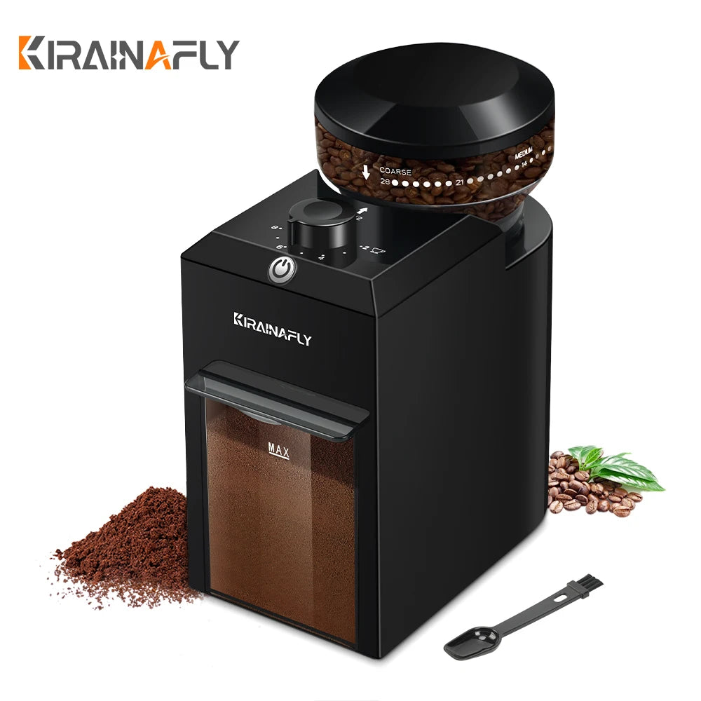 Electric Coffee Bean Grinder – Perfect for Espresso, French Press & Drip Coffee