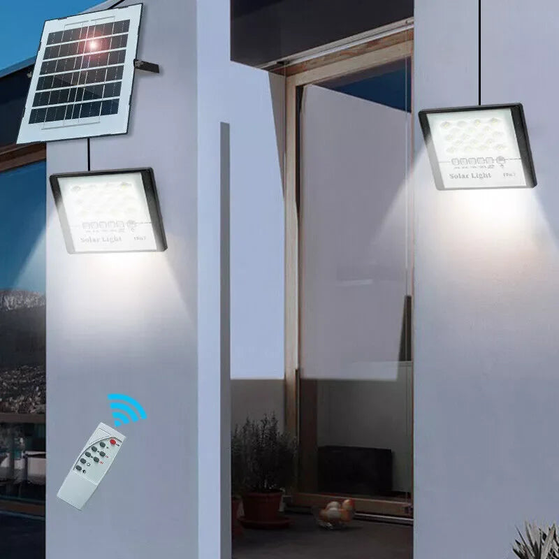 LED Solar Street Lights Outdoor Flood Lamps