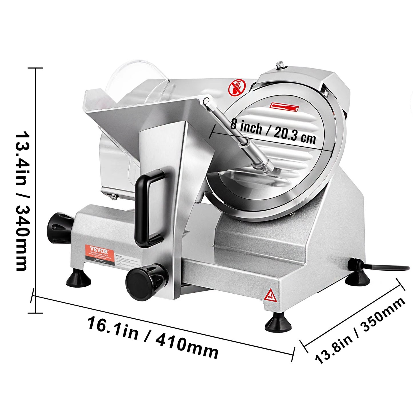 Commercial Meat & Cheese Deli Slicer – Adjustable Thickness