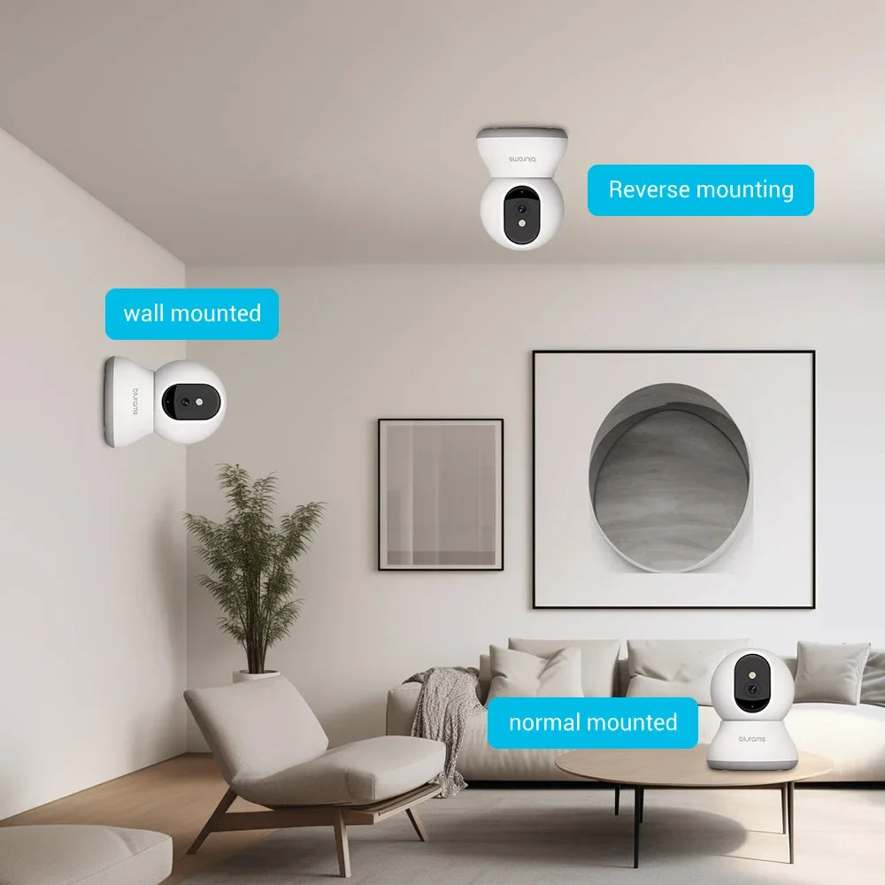 Security Camera for Baby, Pet, or Senior – One-Touch Call Monitoring