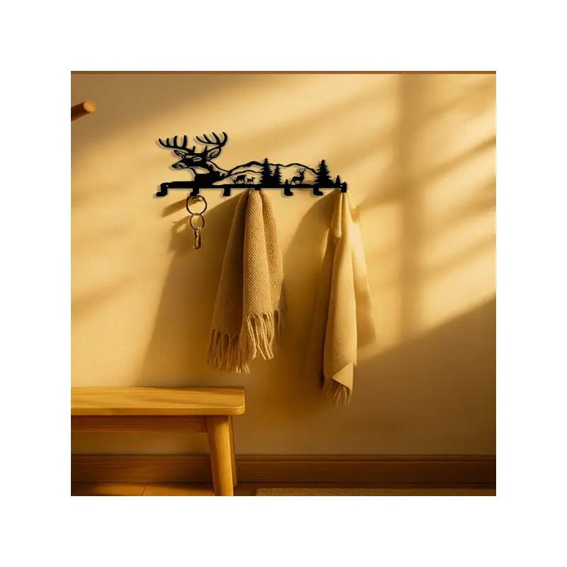 Romantic Love Metal Wall Art - Handmade Iron Sculpture