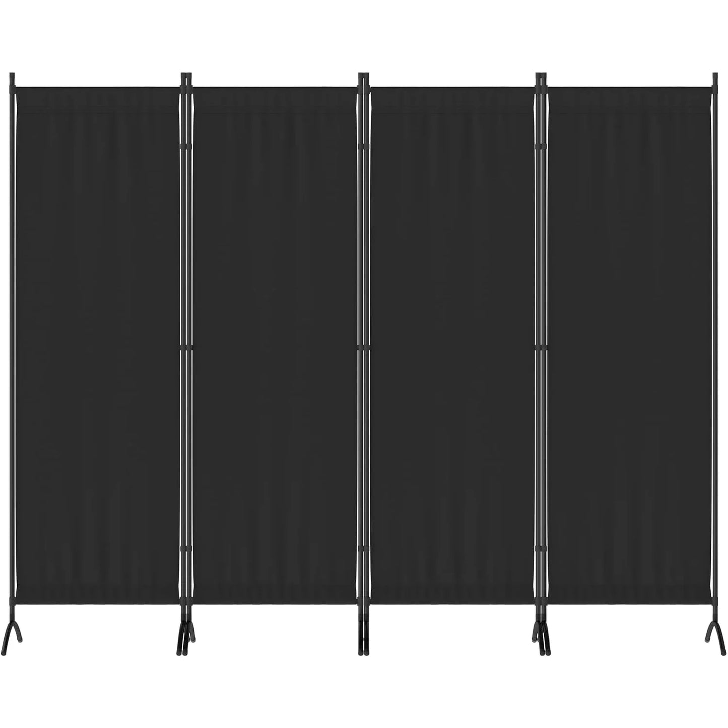 4-Panel Upgraded Folding Room Divider – 88" Privacy Screen for Home & Office