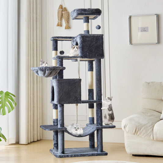 Cat Tree Tower – Multi-Level Indoor Climbing Tower