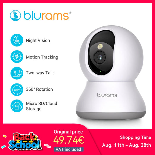 Home Security Baby Monitor – Motion Detection & Two-Way Audio