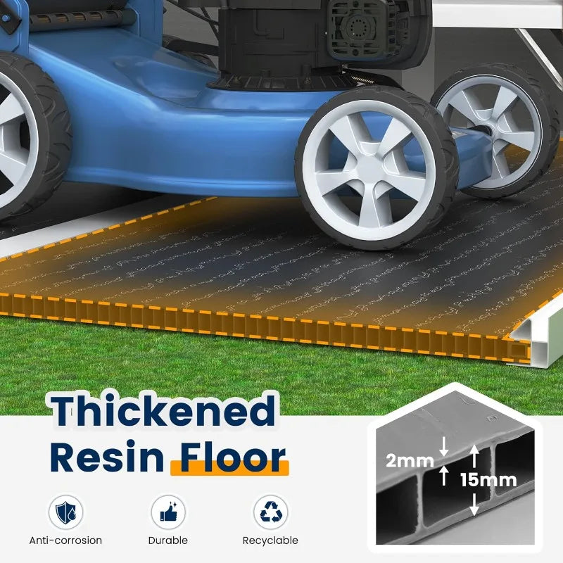 Resin Outdoor Storage Shed – Heavy-Duty Garden Shed