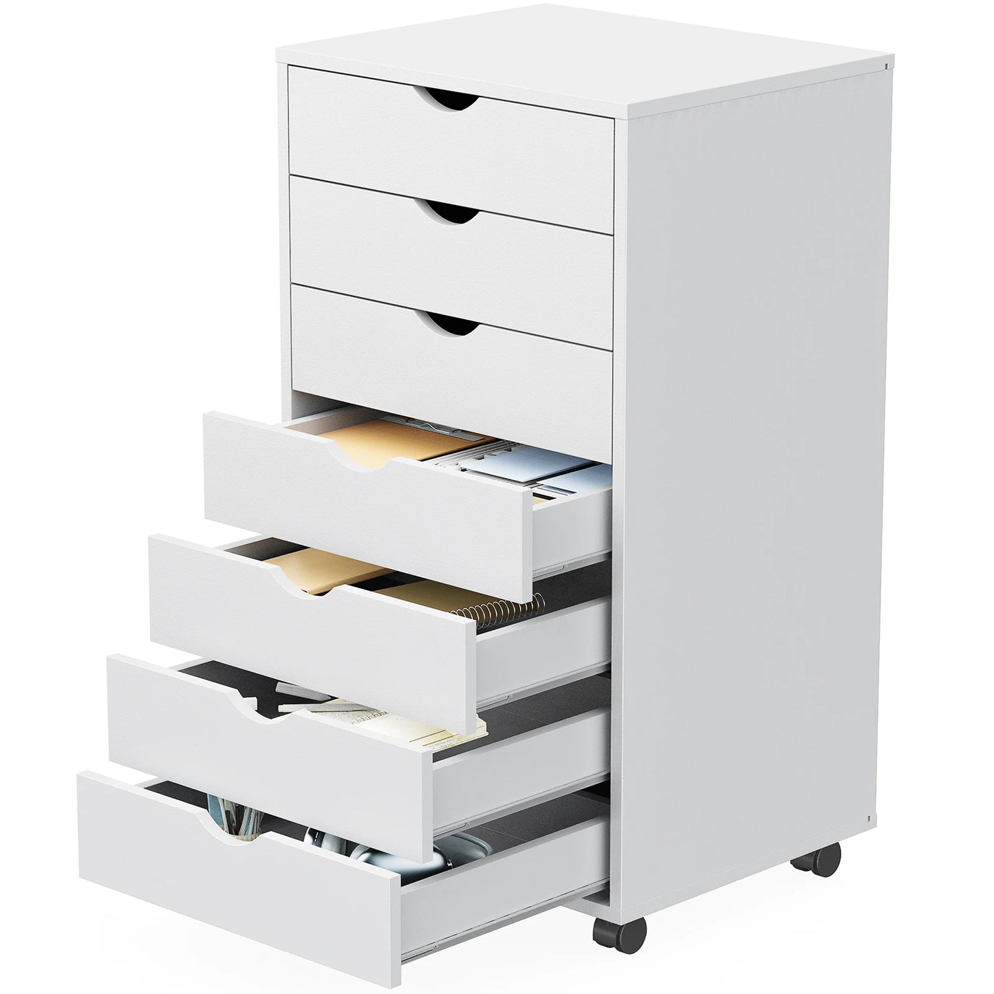 JHK 7-Drawer Rolling Storage Cabinet with Wheels