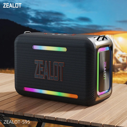 ZEALOT S95 120W Portable Bluetooth Speaker – Waterproof Wireless Outdoor Boombox