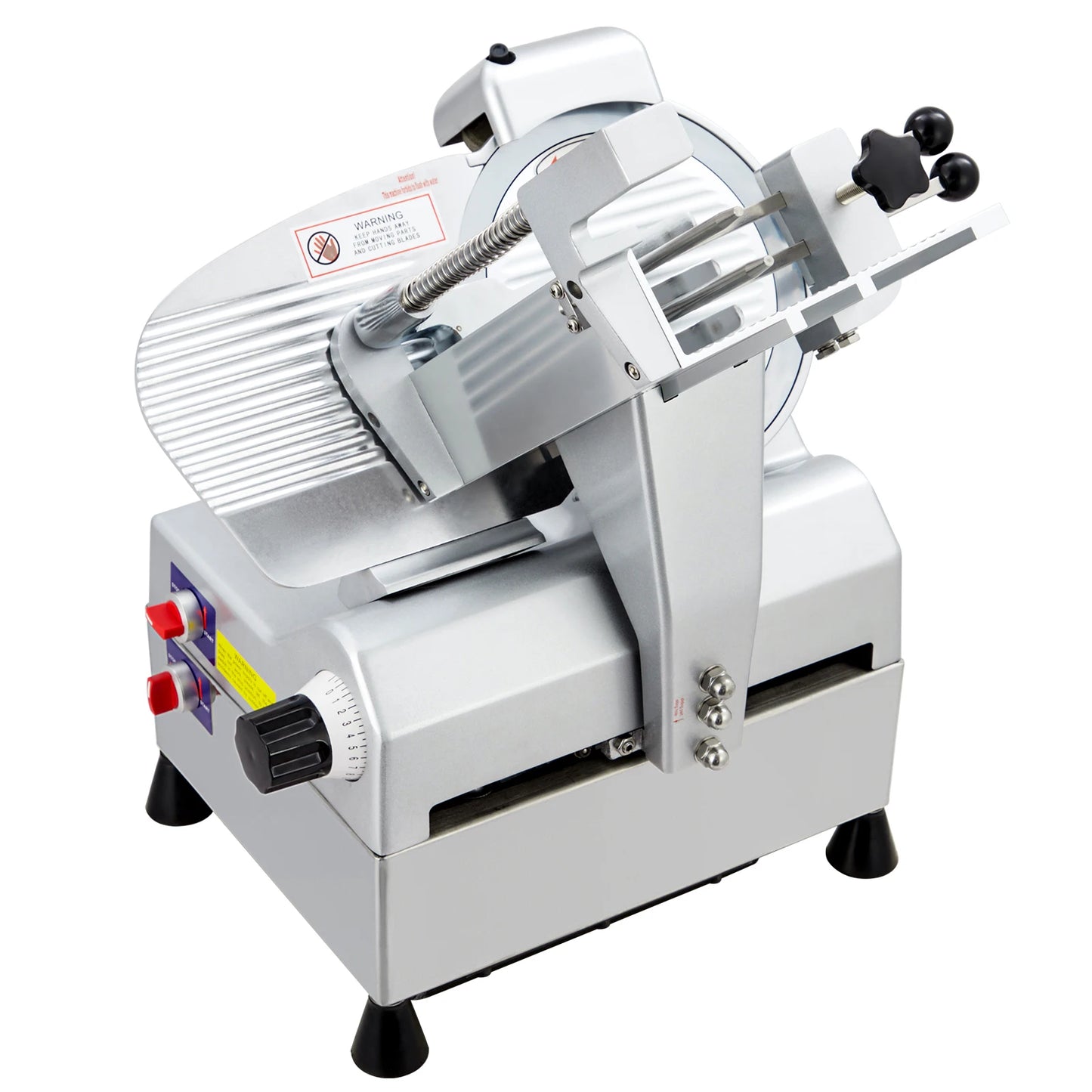 Commercial Meat Slicer – Dual Motor, Stainless Steel Removable Blade