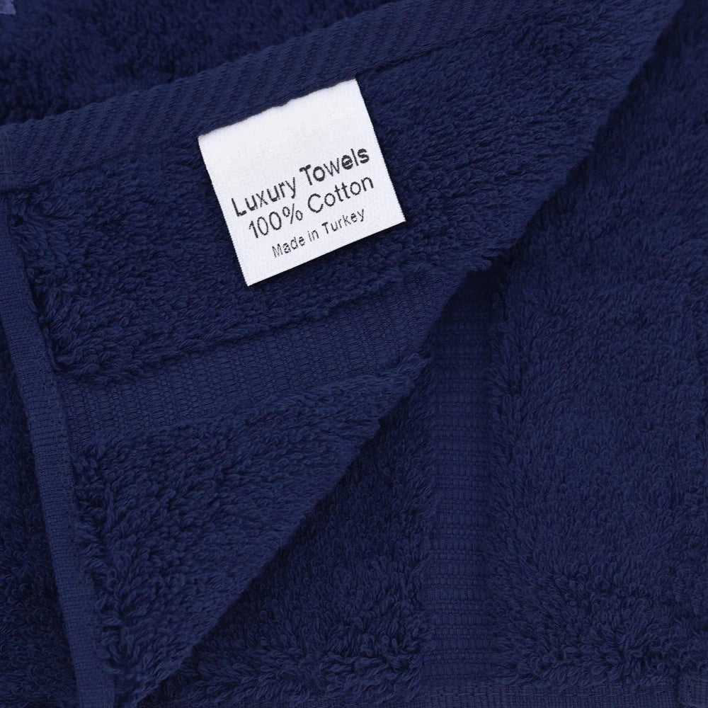 4-Piece Luxury Cotton Absorbent Fast Drying Bath Towel Set