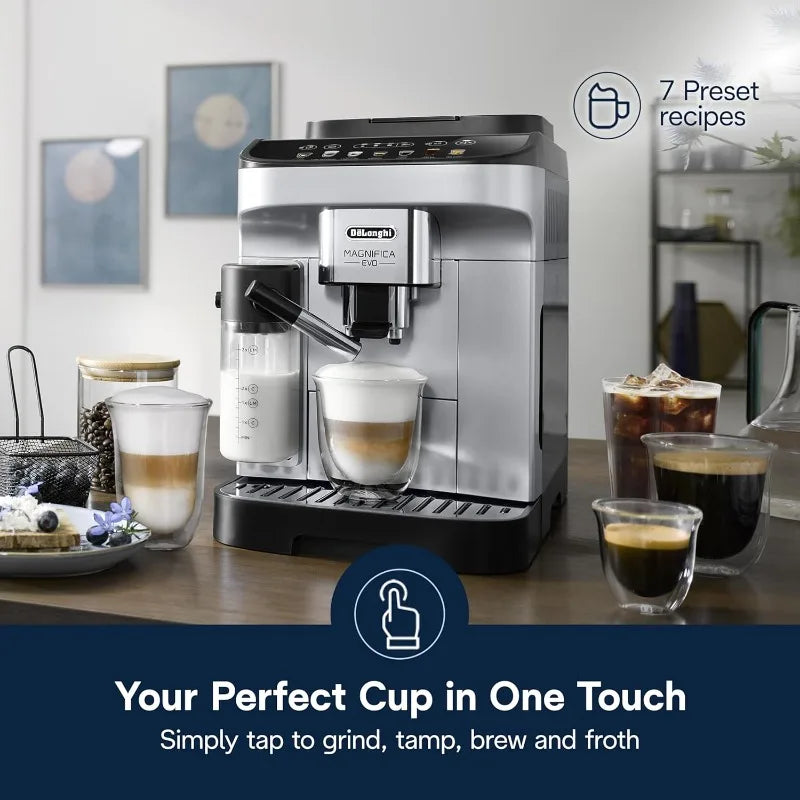Explore Smart Espresso Machine – Bean Adapt Tech, Cold Brew & Milk Frother