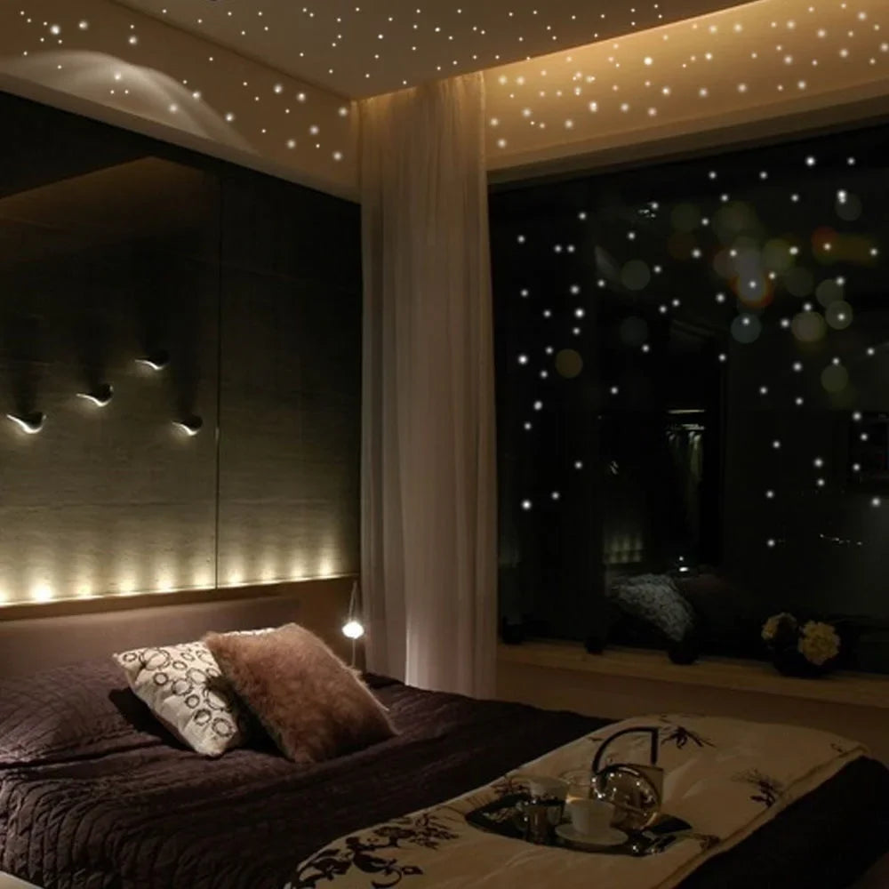 407-Piece Glow-in-the-Dark Star Wall Stickers