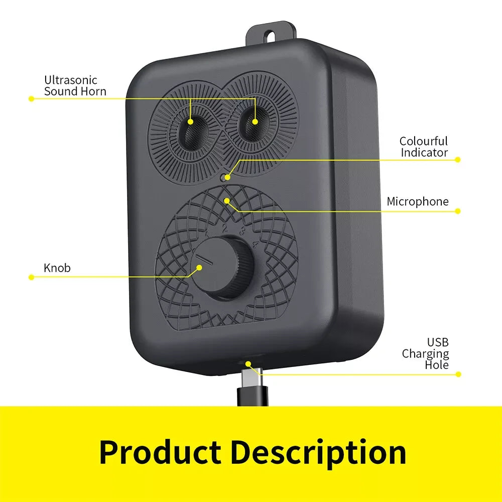 Ultrasonic Pet Anti-Barking Device – Dog Bark Control Trainer