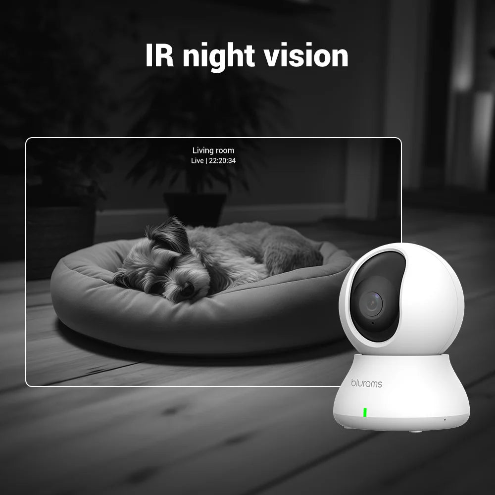 Home Security Baby Monitor – Motion Detection & Two-Way Audio