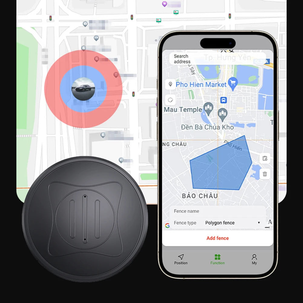Mini Magnetic GPS Tracker – Car, Pet & Child Location Finder