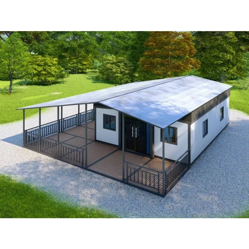 Mobile Container House Prefab Tiny Home Easy-to-Install Transportable Housing Unit