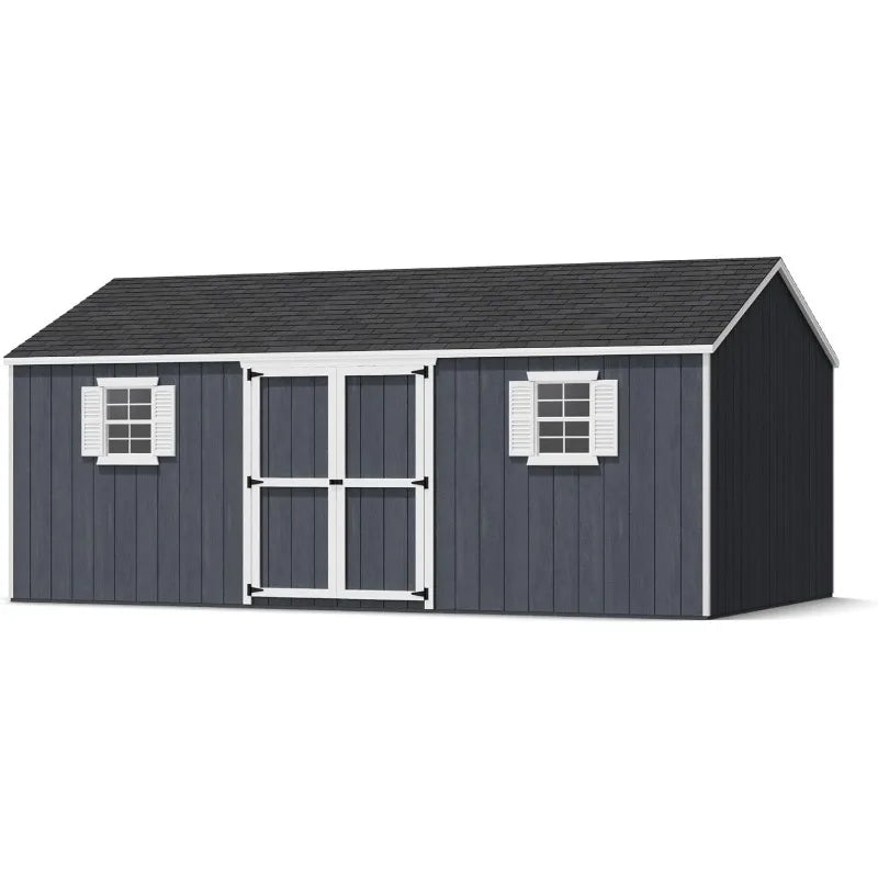 Wood Storage Shed Kit with Floor & Windows – Easy-Build Backyard Shed