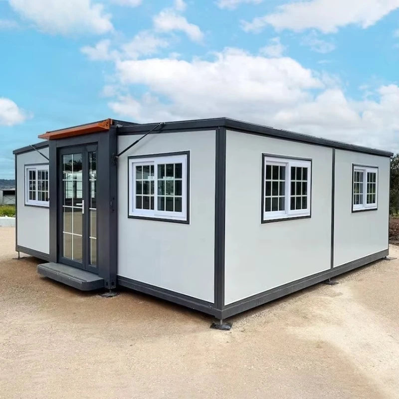 Mobile Container House Prefab Tiny Home Easy-to-Install Transportable Housing Unit