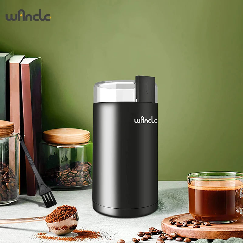 ☕ High-Power Multifunctional Coffee Bean Grinder – Fresh Grind at Home