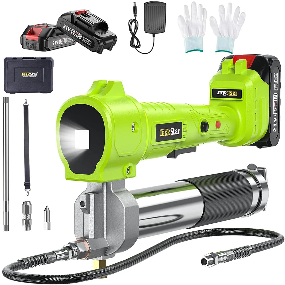 Taskstar 18V Cordless Grease Gun, Machinery & Automotive Maintenance