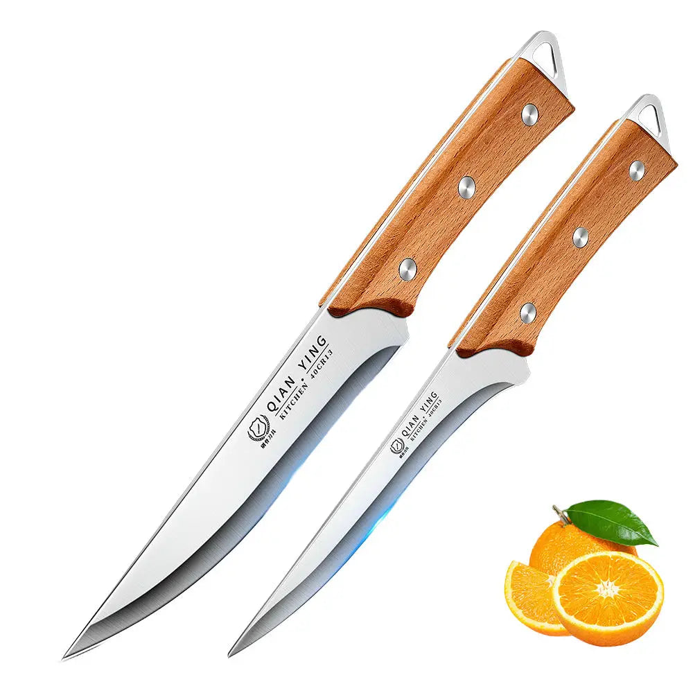 Professional Chef’s Boning Knife with Wooden Handle