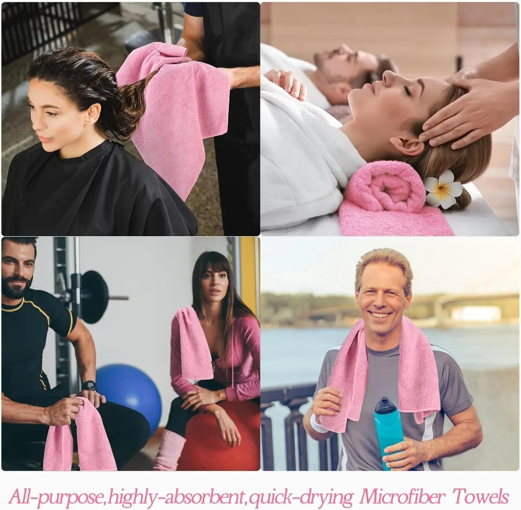 Bleach-Proof Microfiber Towels – Quick-Dry, Highly Absorbent Towels