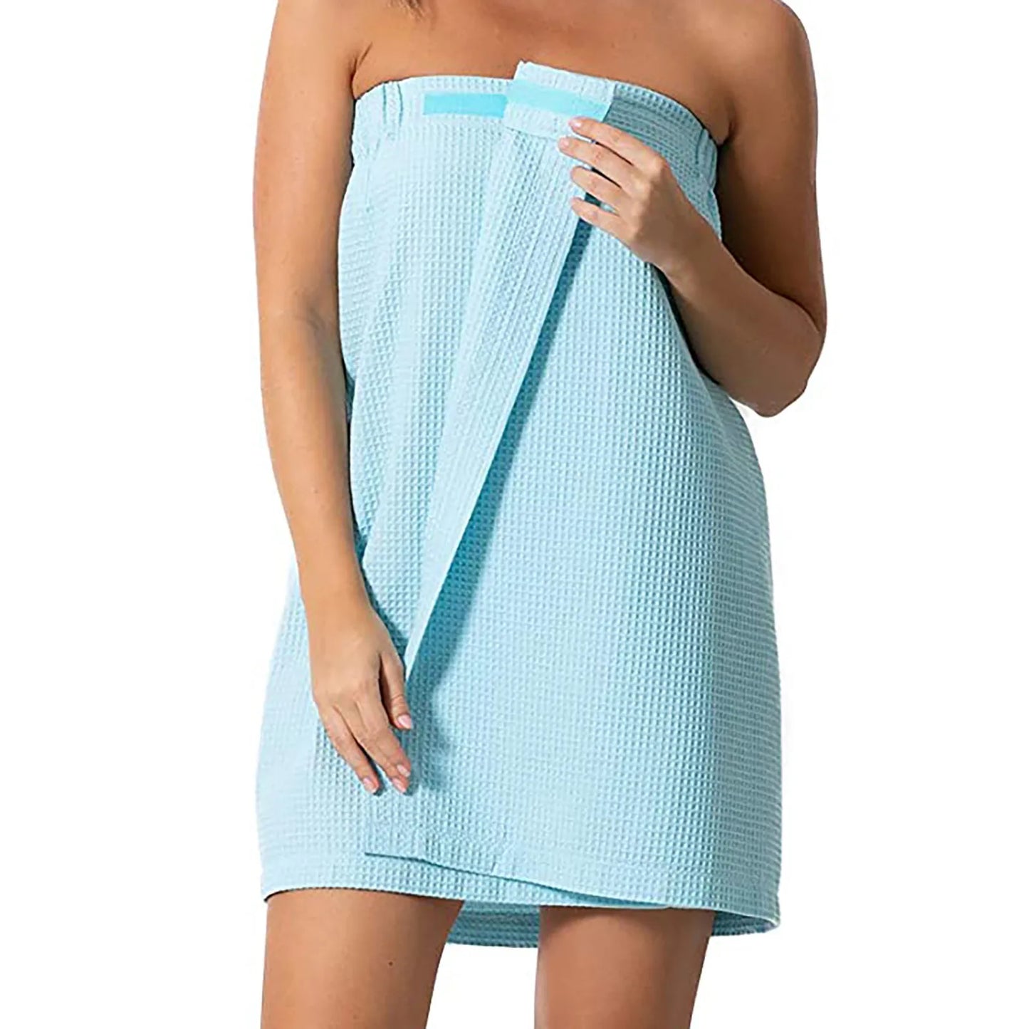 Quick-Drying Soft Body Wrap Towel with Secure Closure
