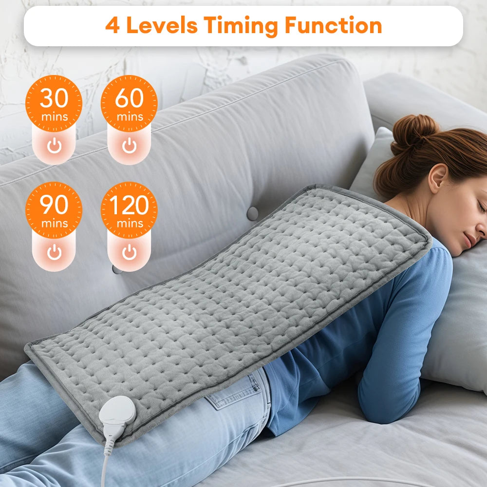 Heating Pad – Washable Bed Blanket, Foot & Hand Warmer