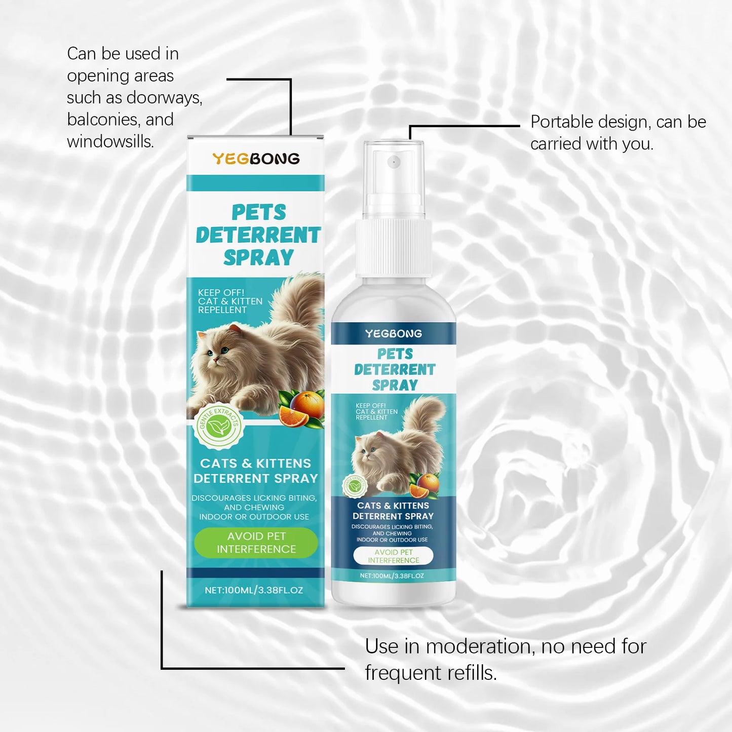 Anti-Scratch Spray – Indoor Furniture Protection for Cats