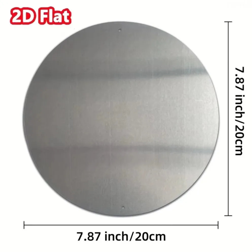 Shih Tzu Aluminum Wreath Cute Metal Ornament for Everyday Display