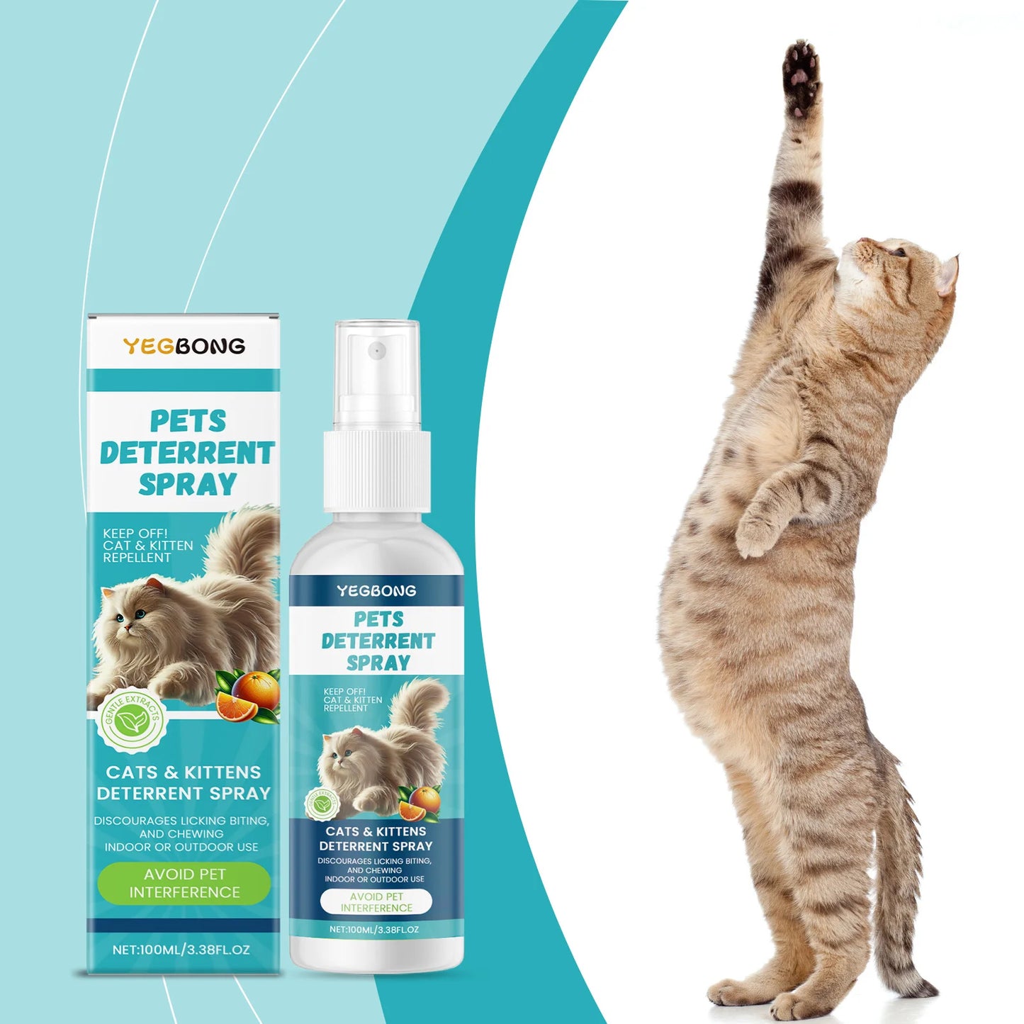 Anti-Scratch Spray – Indoor Furniture Protection for Cats