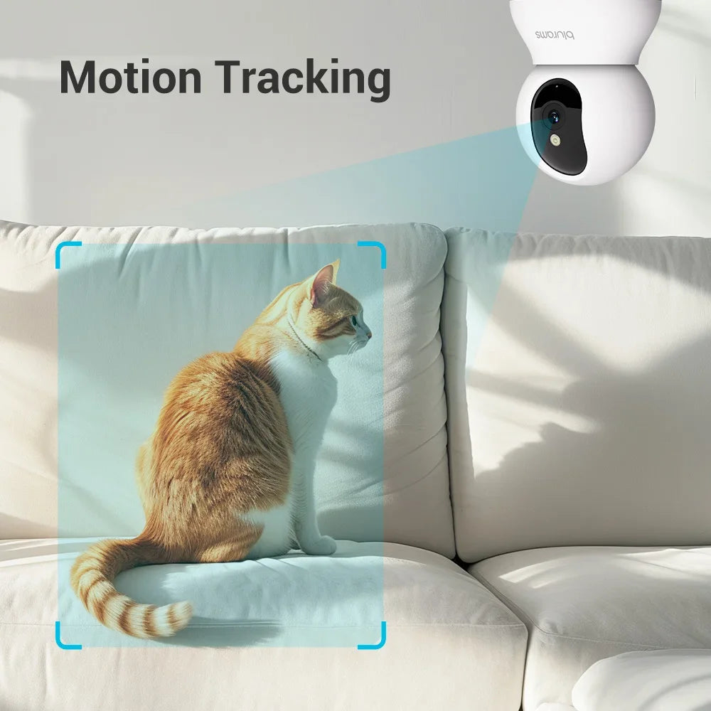 Security Camera for Baby, Pet, or Senior – One-Touch Call Monitoring
