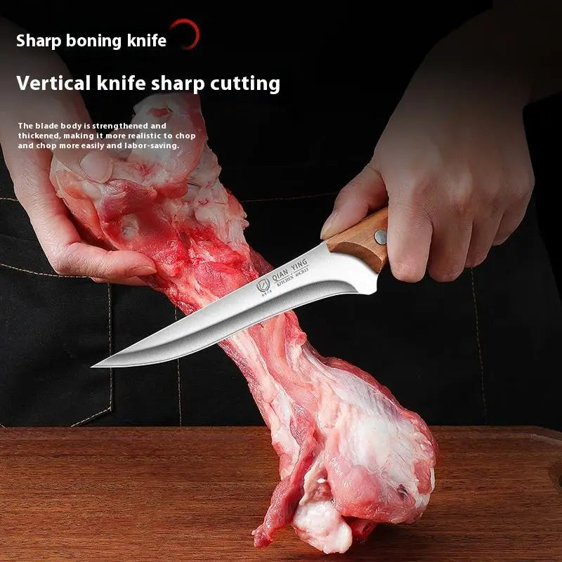 Professional Chef’s Boning Knife with Wooden Handle