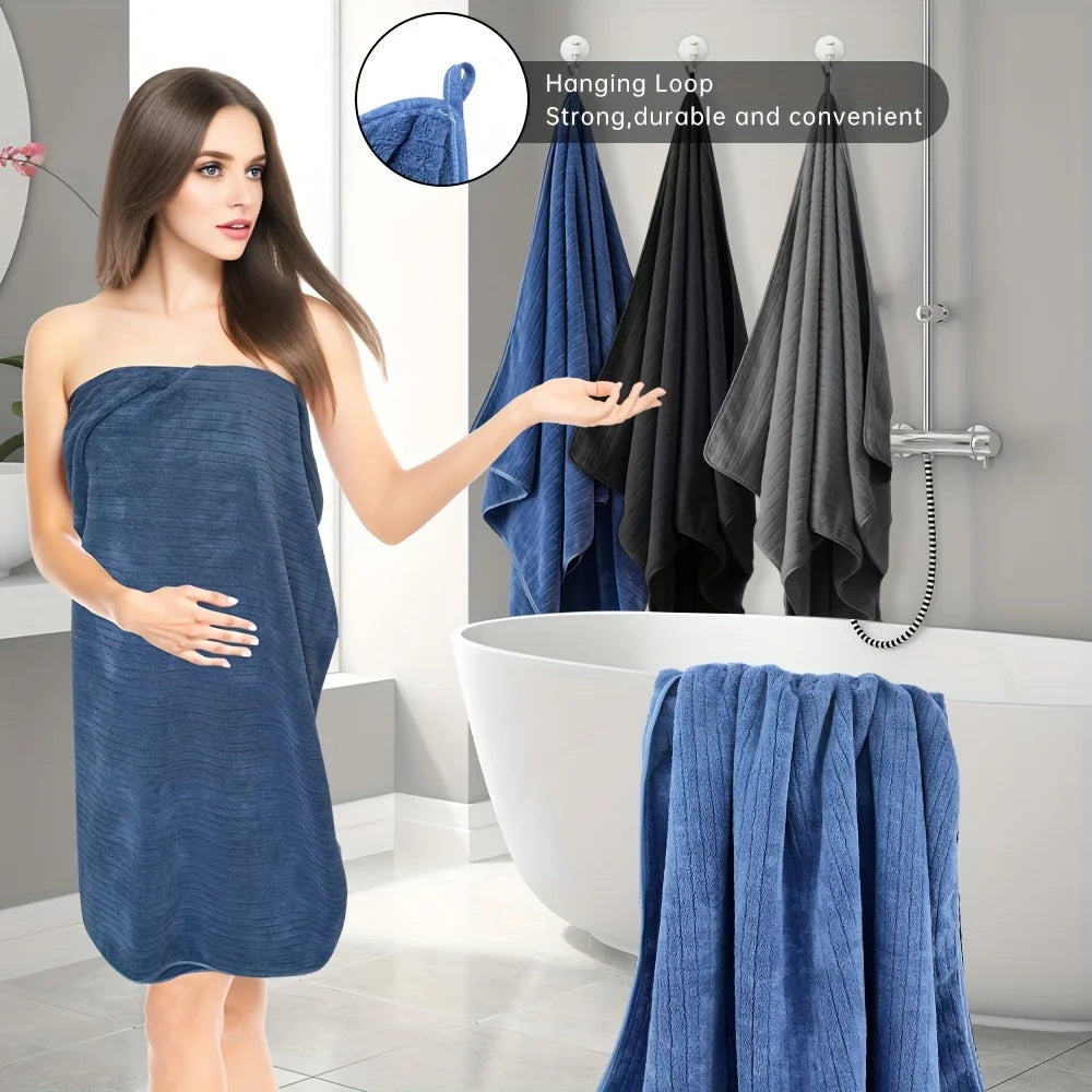 4pcs Hotel cotton Home Bath Bamboo Fiber Towels Sets