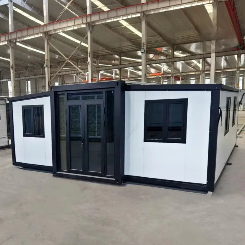 Mobile Container House Prefab Tiny Home Easy-to-Install Transportable Housing Unit