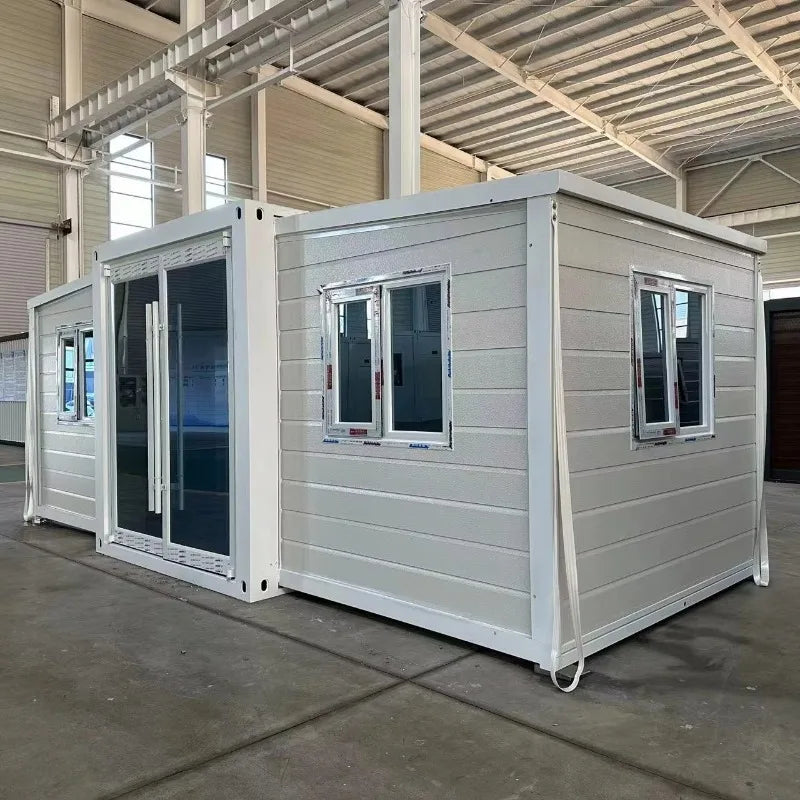 Mobile Container House Prefab Tiny Home Easy-to-Install Transportable Housing Unit